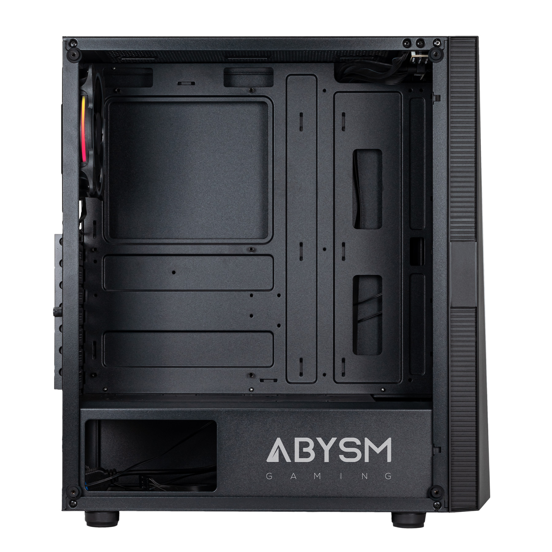 Abysm Gaming Danube Kolpa ARGB Caja PC ATX Cristal Templado USB 3.0 Negro