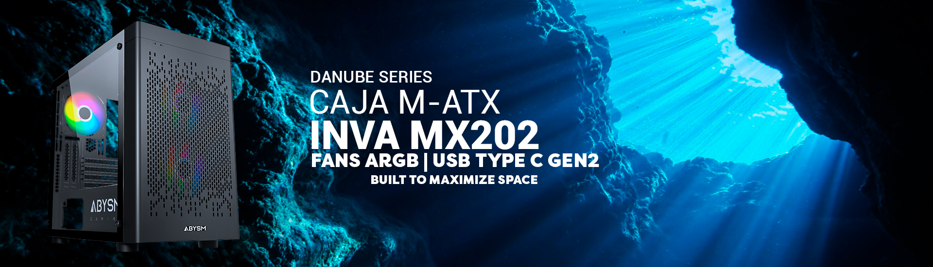 abysm-Cajas Micro ATX Danube INVA MX202