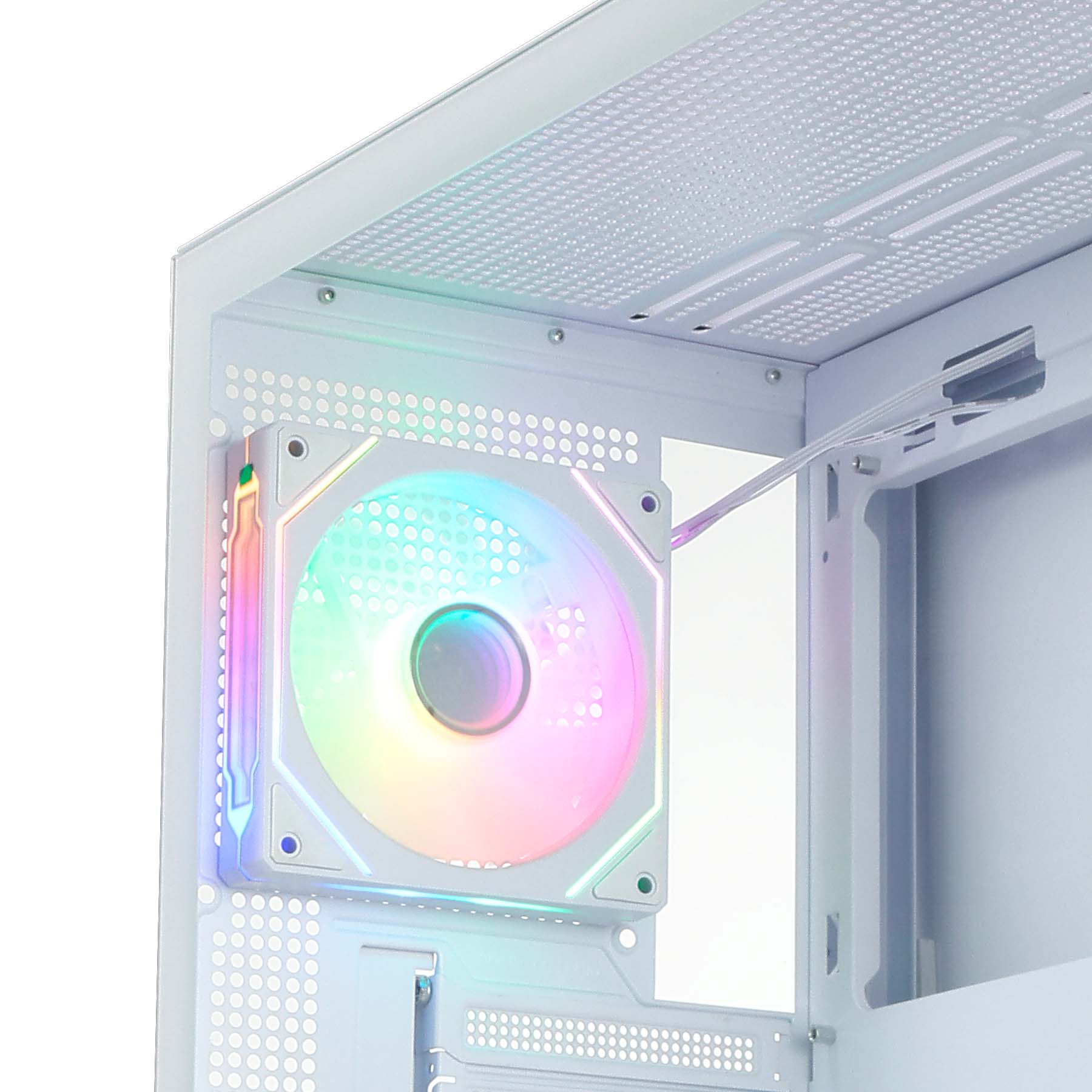 La DANUBE SAVA H400 es una caja gaming de alta calidad que destaca por su amplio espacio interno, perfecto para albergar componentes de alto rendimiento. Con capacidad para tarjetas gráficas de hasta 410 mm de longitud y una altura máxima de refrigeración de la CPU de 180 mm, esta caja te brinda la libertad de elegir los componentes más potentes del mercado.