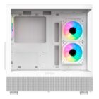 La DANUBE SAVA H400 Prime es una caja gaming de alta calidad que destaca por su amplio espacio interno, perfecto para albergar componentes de alto rendimiento. Con capacidad para tarjetas gráficas de hasta 410 mm de longitud y una altura máxima de refrigeración de la CPU de 180 mm, esta caja te brinda la libertad de elegir los componentes más potentes del mercado.