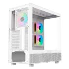 La DANUBE SAVA H400 Prime es una caja gaming de alta calidad que destaca por su amplio espacio interno, perfecto para albergar componentes de alto rendimiento. Con capacidad para tarjetas gráficas de hasta 410 mm de longitud y una altura máxima de refrigeración de la CPU de 180 mm, esta caja te brinda la libertad de elegir los componentes más potentes del mercado.